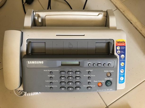 Fax com telefone da SAMSUNG bom estado