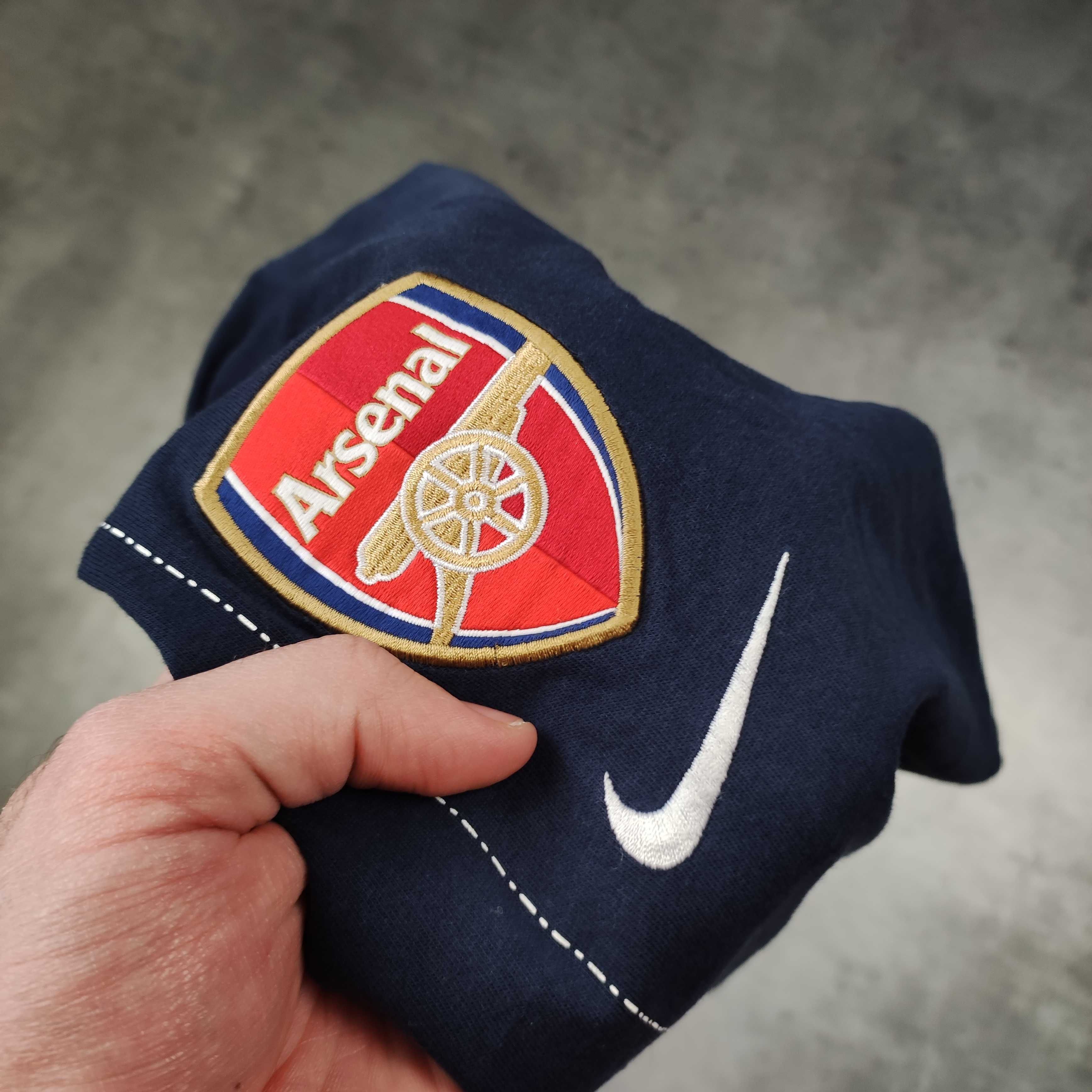 MĘSKA Koszulka Kibicowska PIŁKA Nożna Arsenal Londyn Nike Granatowa