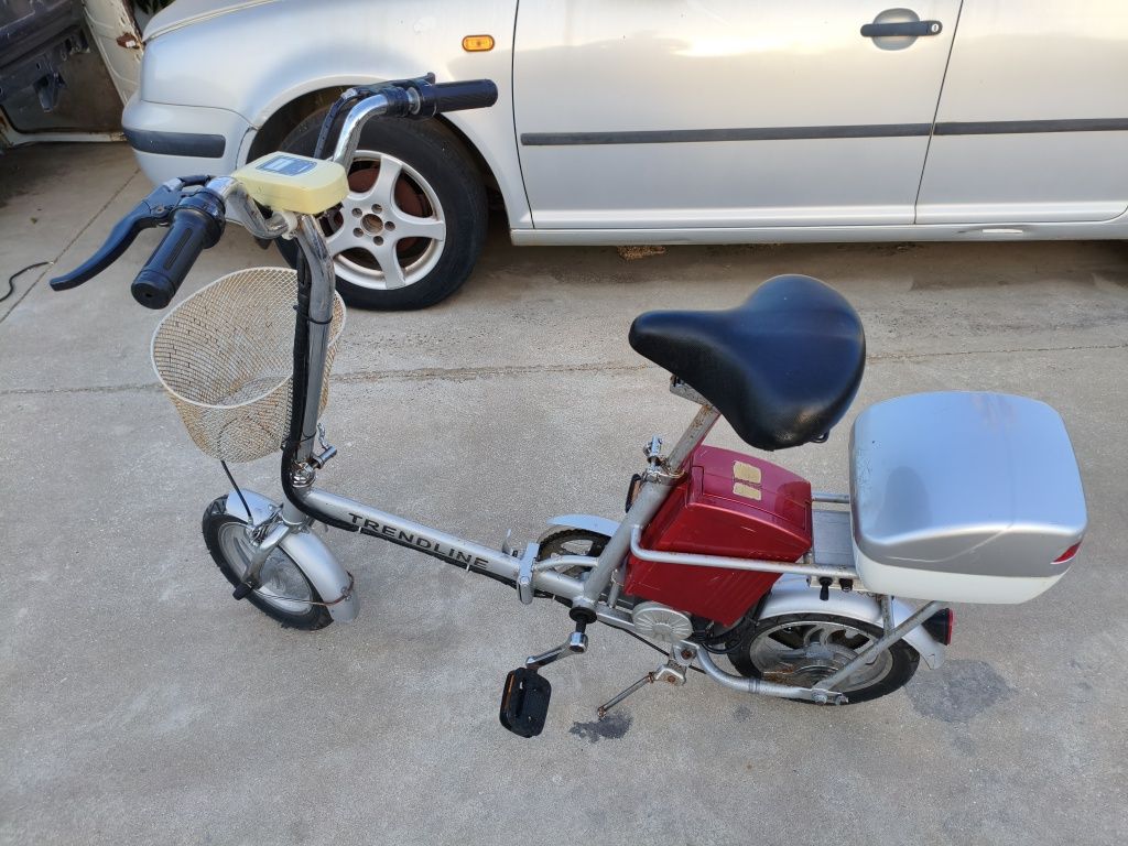 Bicicleta elétrica dobrável TRENDLINE