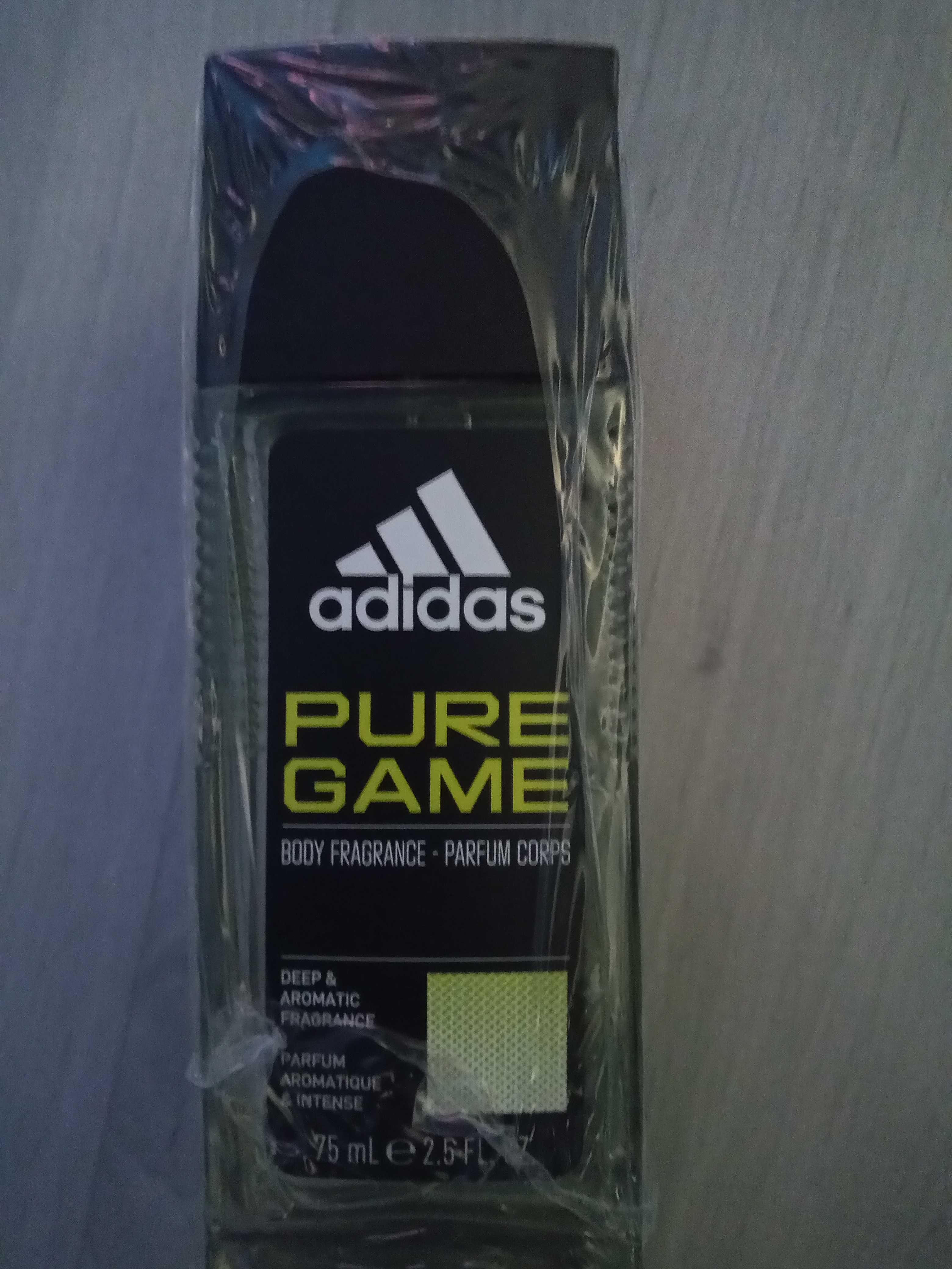 Adidas pure game dla mężczyzn 75ml w szkle