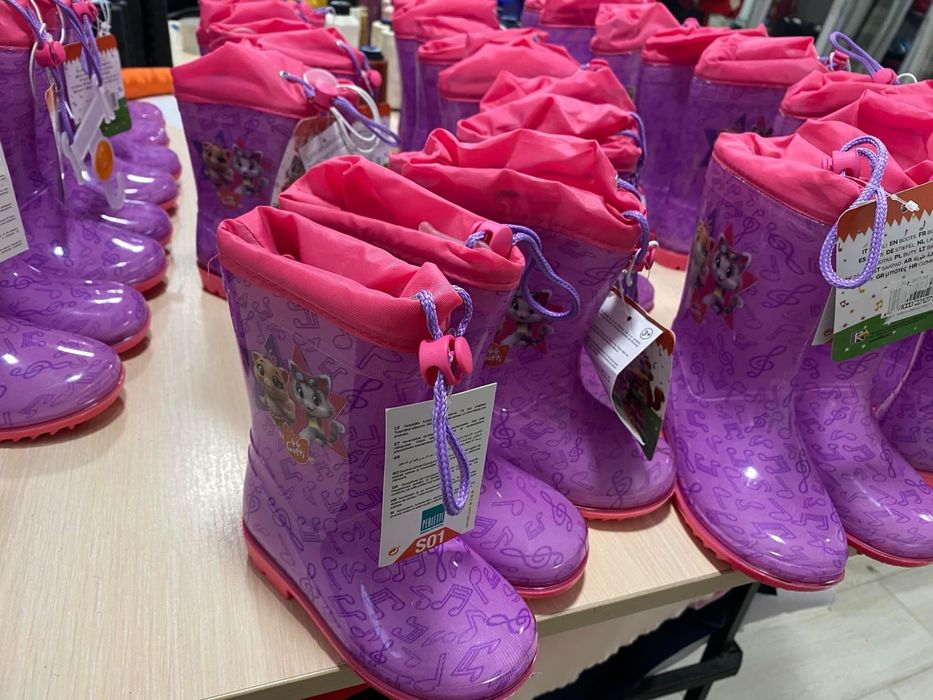 Дитячі гумові чоботи,гумовці 22,23,24,25,26,28,29,30,31