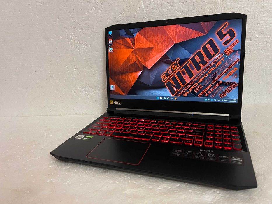 144 Hz/ Acer NITRO AN515 /Core 10300H/ 16 RAM/ SSD 512/ GTX 1650 GDDR6