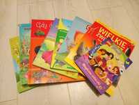 Zestaw ośmiu różnych książeczek dla dzieci