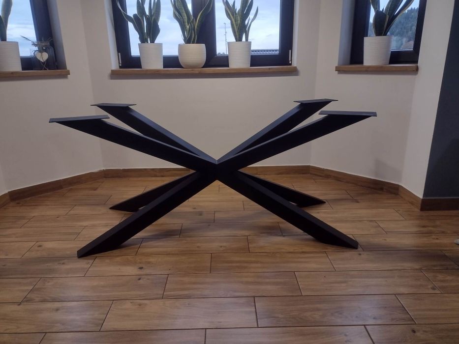 Stelaż do stołu pająk, krzyżak loft