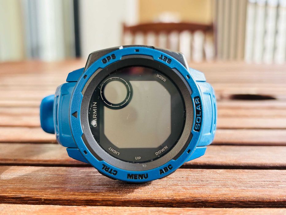 Garmin Instinct Solar Edition - Azul e Amarelo - 2 unidades