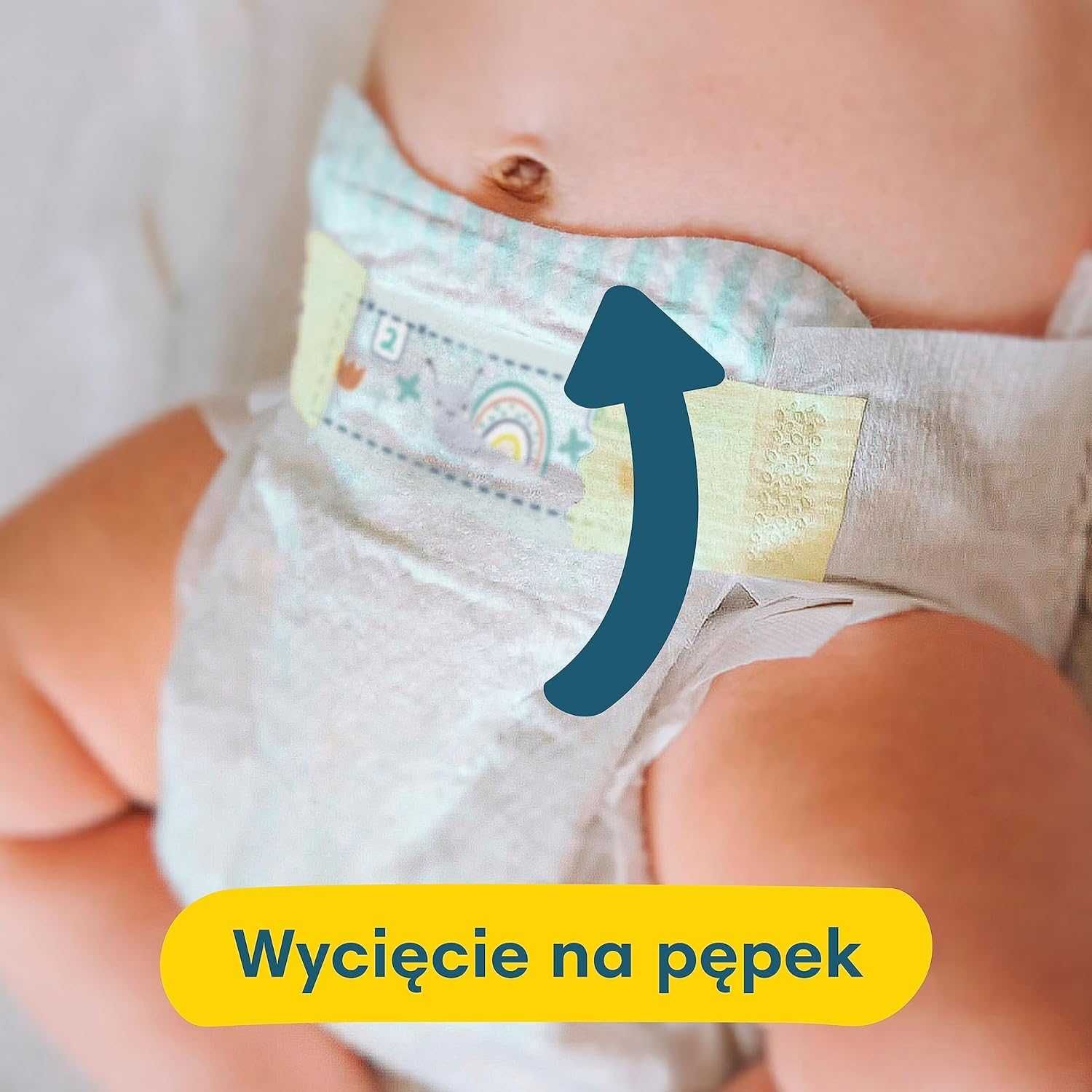 Pampers Pieluchy Rozmiar 3 (6-10kg), Premium Care Pieluszki, 200 Sztuk