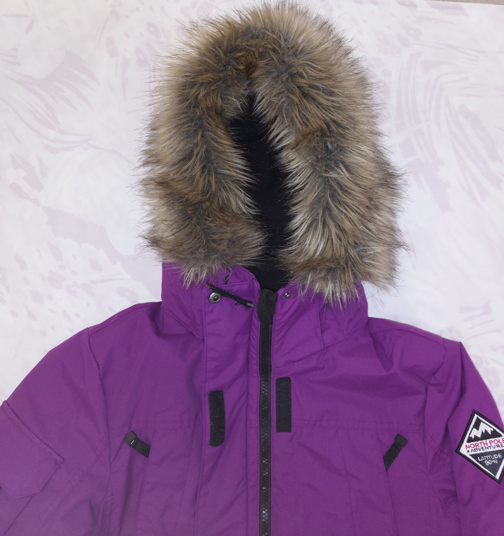 Zimowa kurtka/parka dziewczęca Cubus rozmiar 164 cm