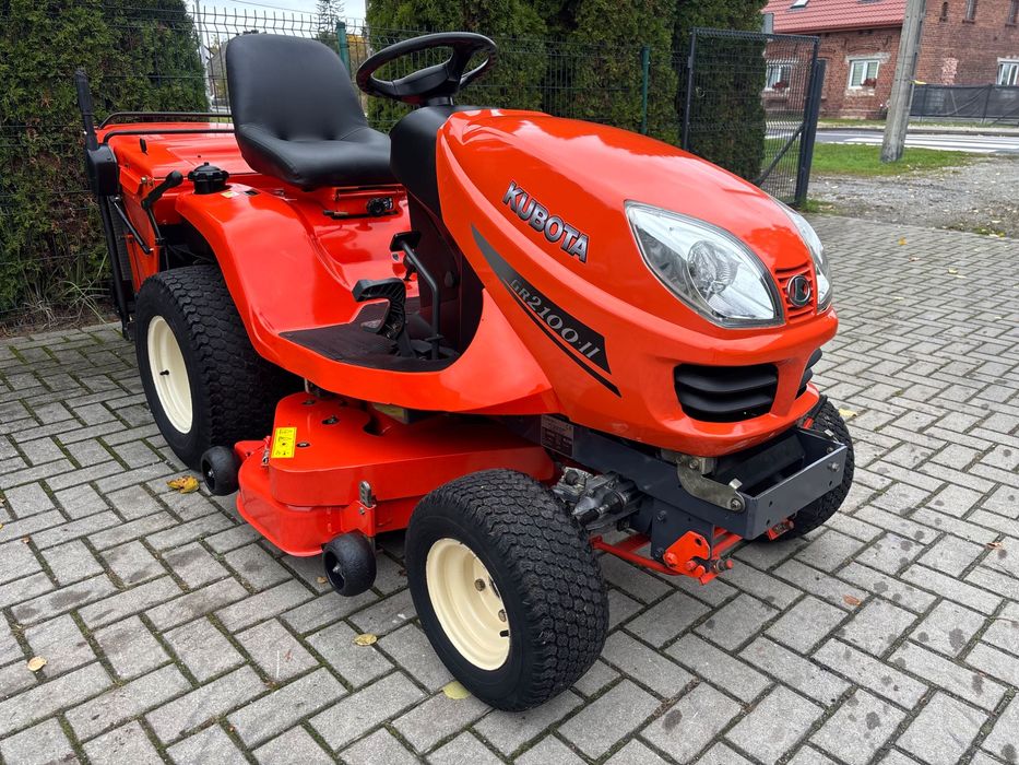 Traktorek kosiarka Kubota gr2100-2 diesel kosz Iseki John deere Stiga