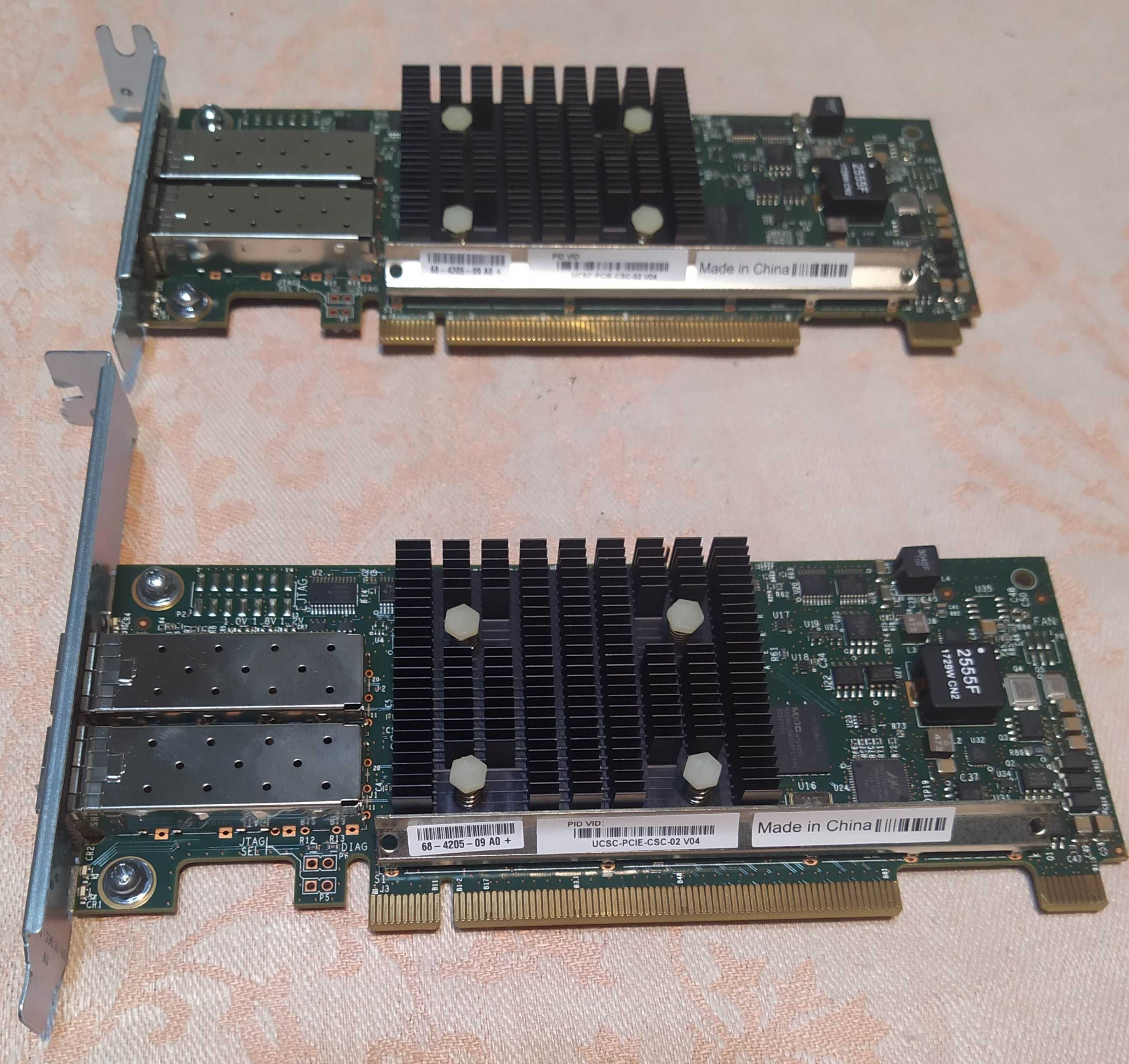 Мережевий адаптер UCSC-PCIE-CSC-02 Cisco 2-Port 10Gb Ethernet 68-4205