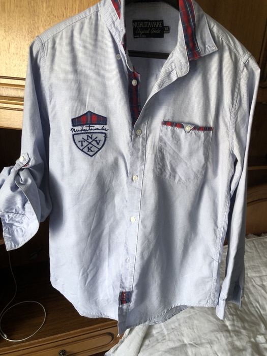 Рубашка школьная. Р. 14