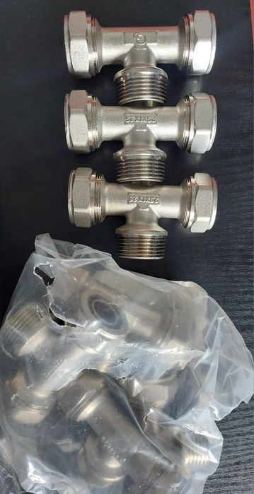 Trójnik Pex 25x25x1" GZ