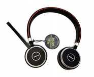 Słuchawki bezprzewodowe jabra evolve2 65 stereo bluetooth czarne
