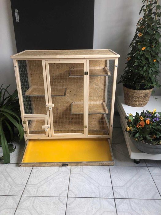 Klatka drewniana dla gryzonia gryzoni szynszyli szynszyla koszatniczki