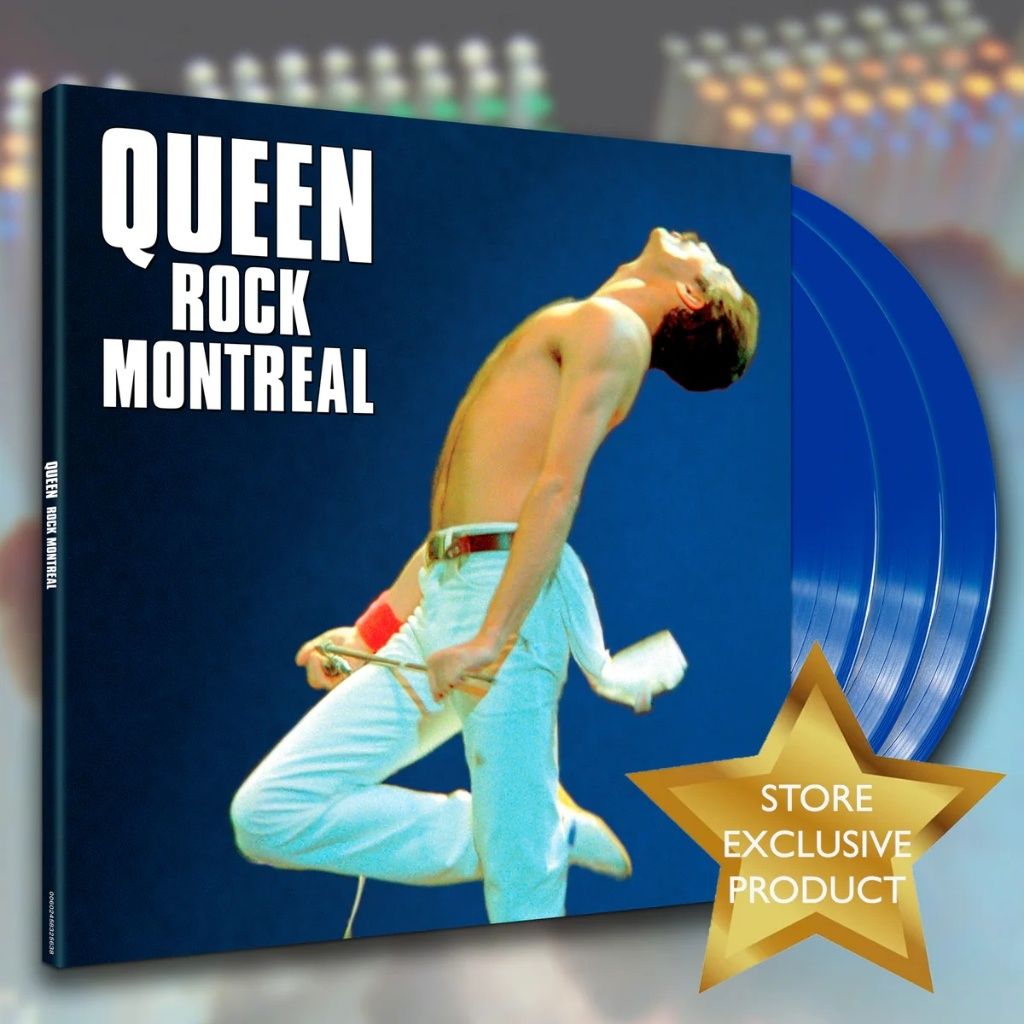Queen Rock Montreal niebieski winyl 3 LP nowy w folii live 1981