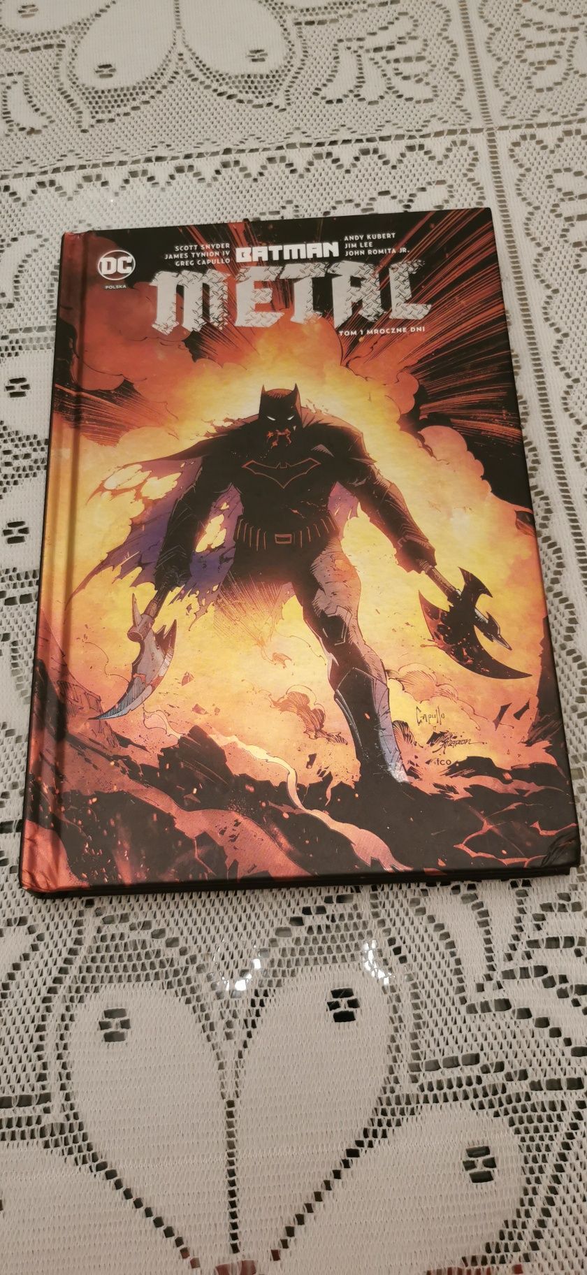 Komiks Batman METAL tom 1 Mroczne dni Scott Snyder DC Polska