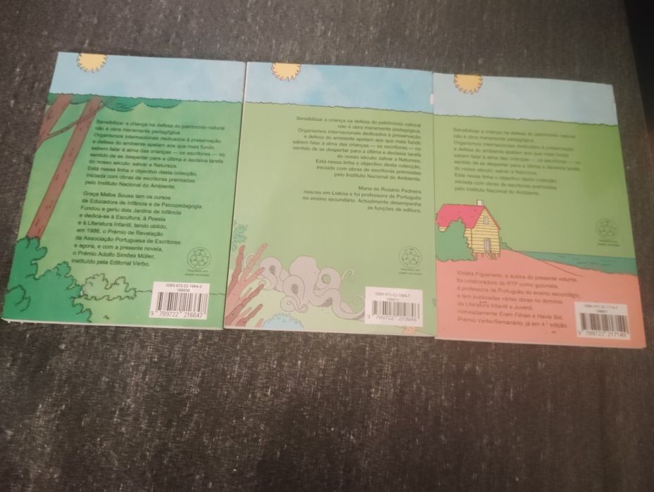 Livros Juvenis Coleção Terra Verde Verbo Usados