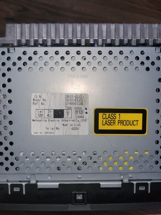 Oryginalne Radio suzuki grand vitara 2