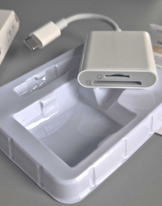 Adapter 2w1 USB-C do sd+tf czytnik kart