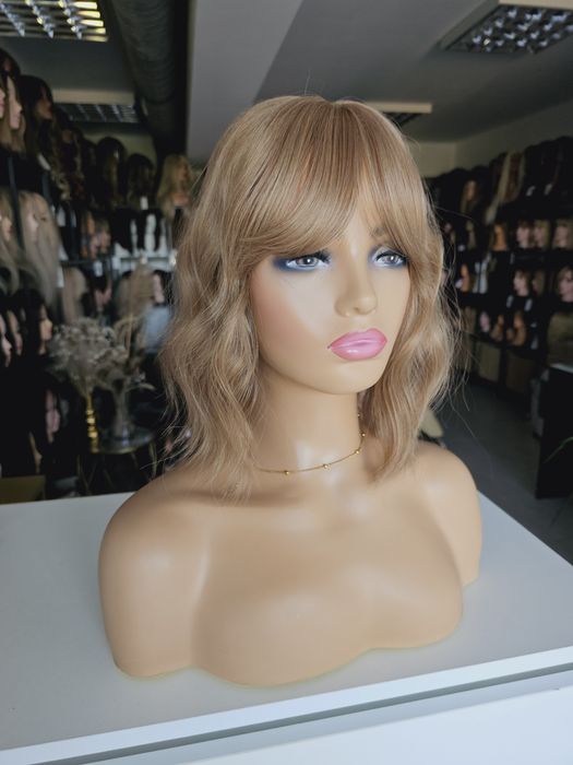Topper tupet uzupełnienie beżowy blond Sara 35 cm naturalna gęstość