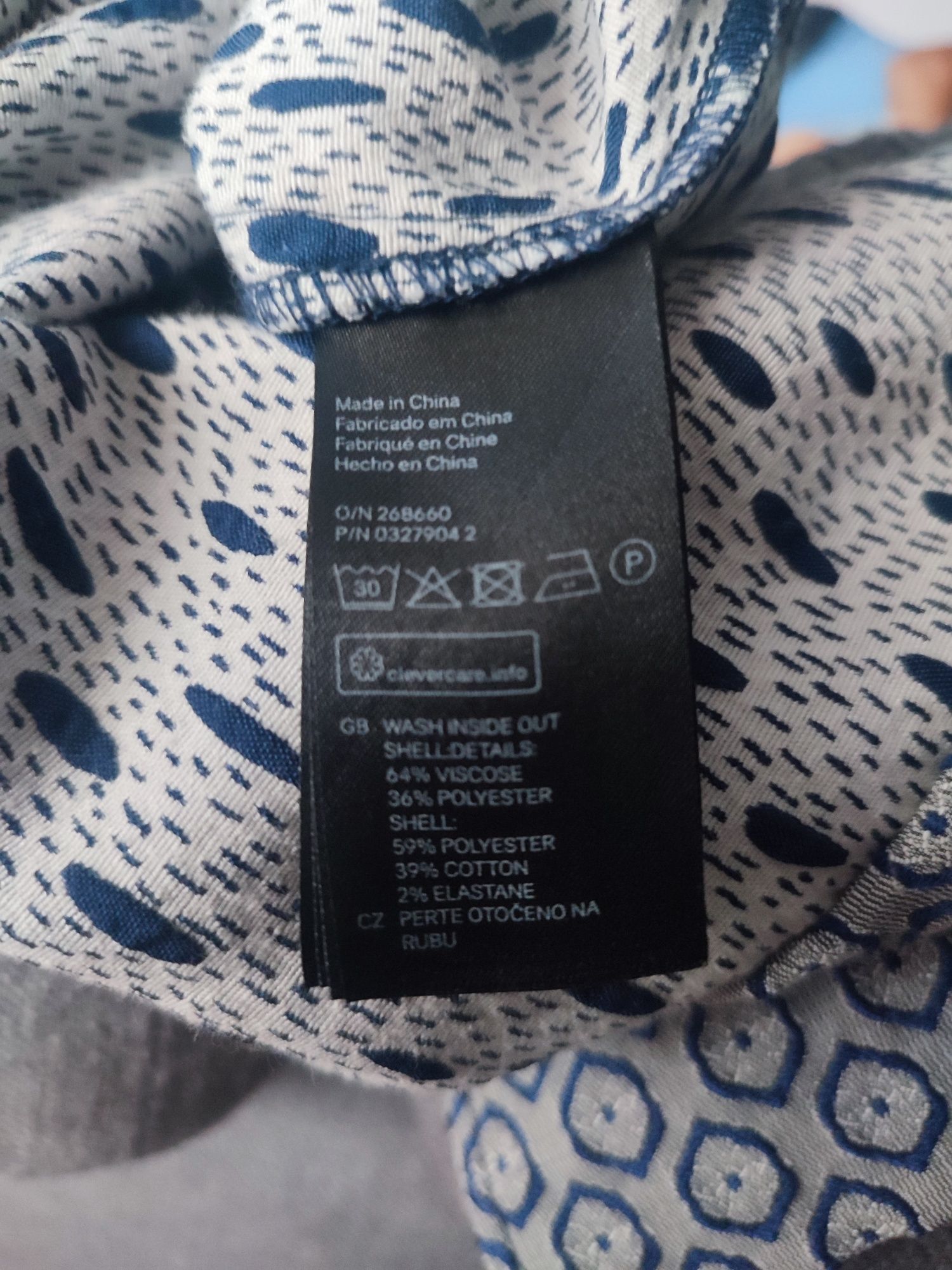 Sukienka granatowa H&m