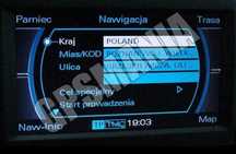 Polskie menu do Audi MMI 2G spolszczenie lektor mapa A4 A5 A6 A8 Q3 Q5
