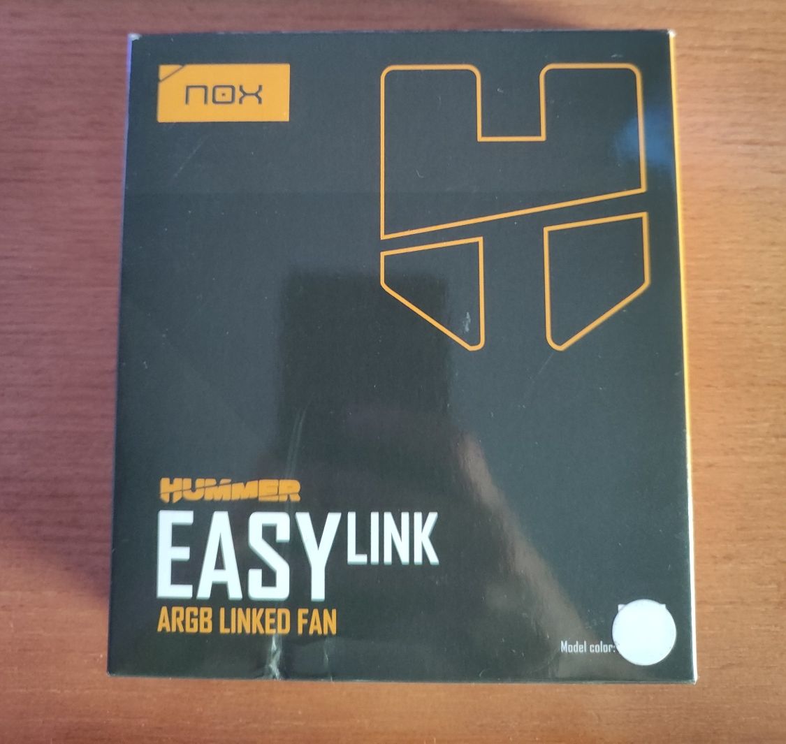 Ventoinha Nox Hummer EasyLink ARGB  120mm