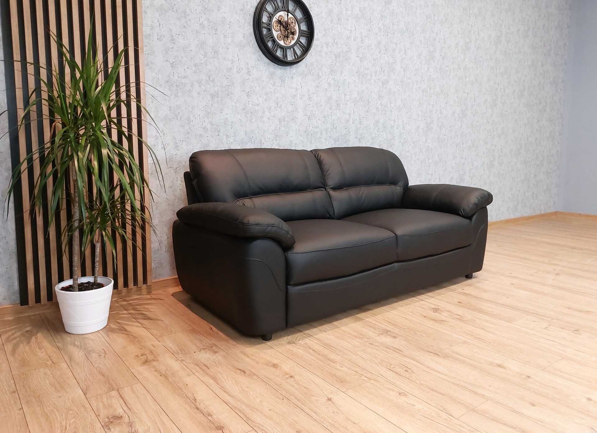 Komfortowy wypoczynek sofa kanapa fotel ze skóry skóra naturalna