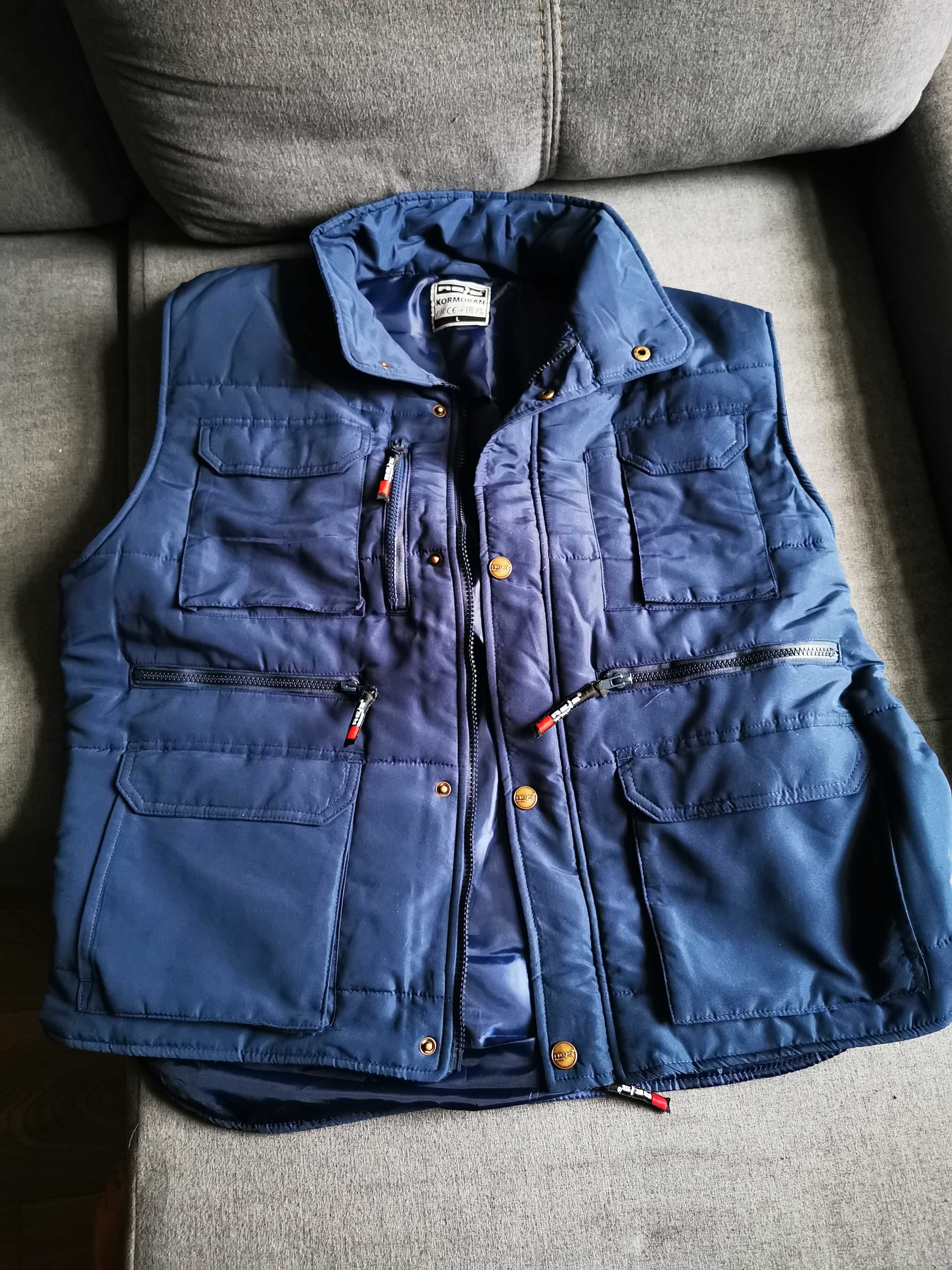 Odzież robocza bezrękawnik koszulka polo bluza polar rozmiar L