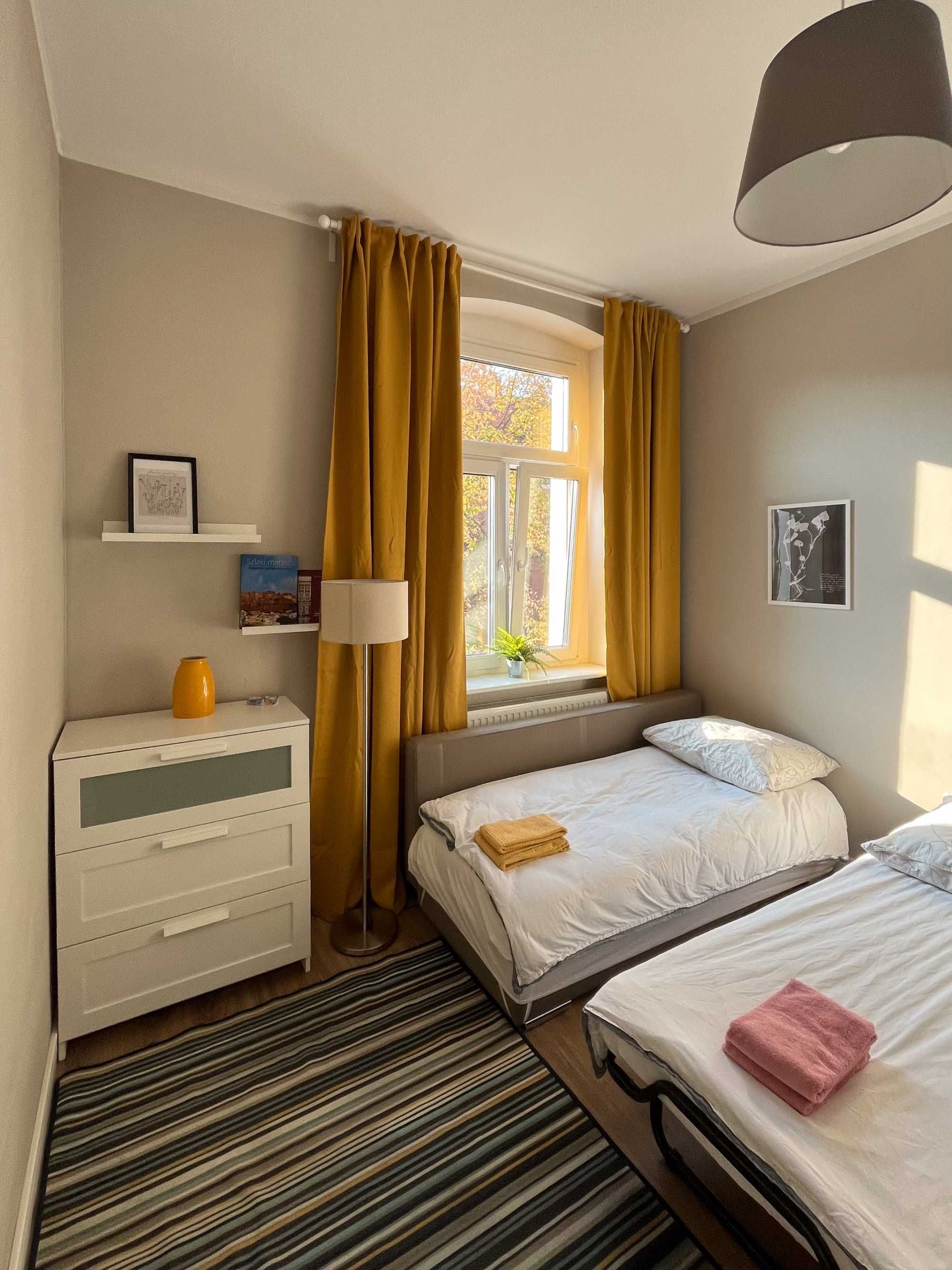 Wyjątkowy apartament dla 3 osób blisko stacji PKP