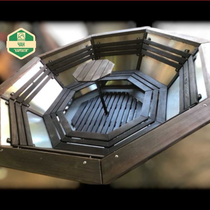 ЧАН КАРПАТИ Нержавійка Преміум VIP парилка сауна баня частина Карпат