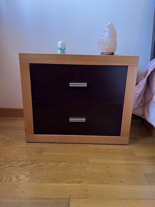 Quarto usado todo em madeira