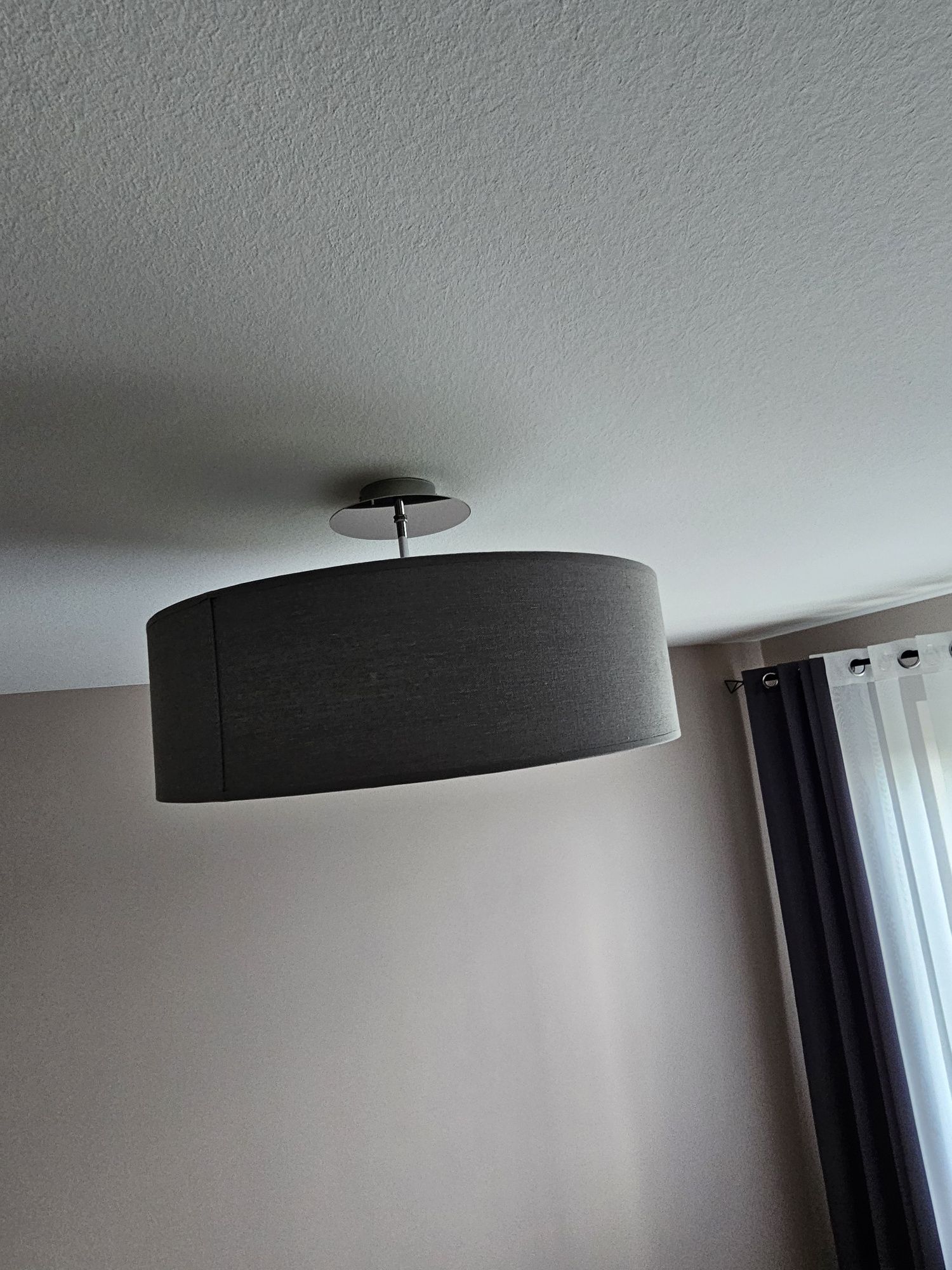 Lampa sufitowa Nowodvorski szara plafon