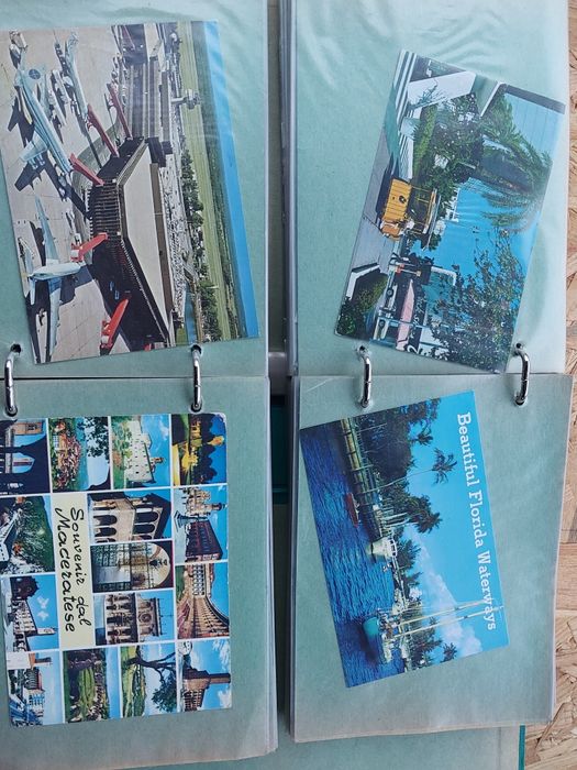 Pocztówki 100 szt. - Węgry Argentyna, Kanada, Włochy, USA