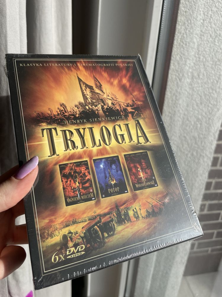 Trylogia Sienkiewicza na DVD. Edycja limitowana.