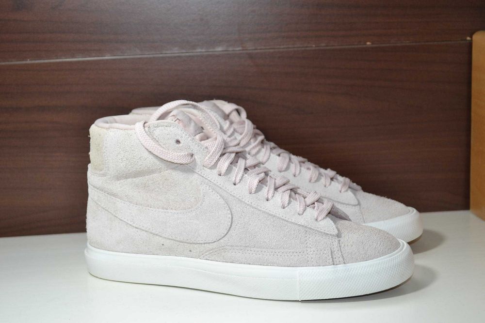 nike blazer mid 40р кроссовки кожаные оригинал кеды хайтопы