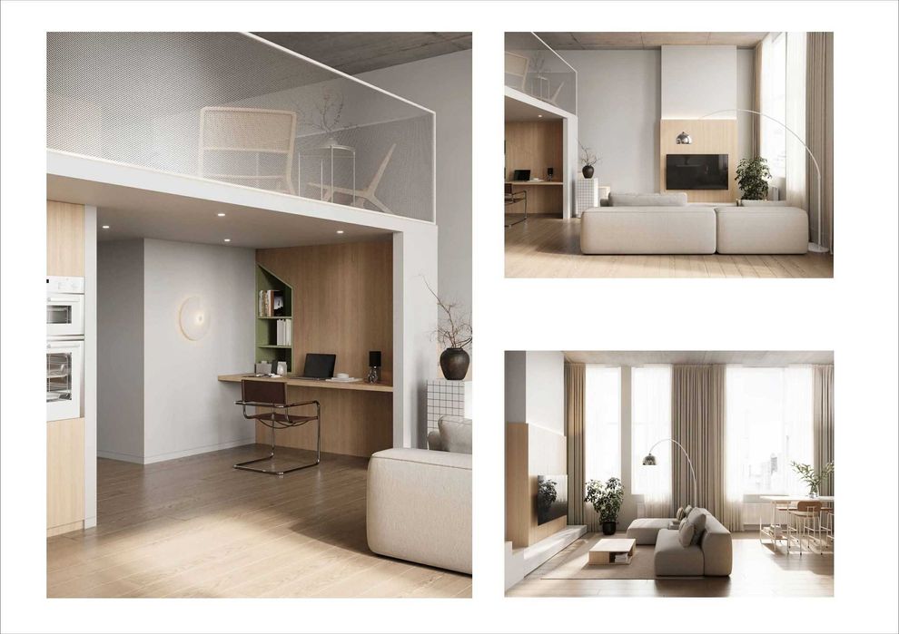 Новий авторський пентхаус в ЖК Manhattan City 80,5 кв.м.