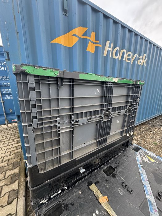 Paleto skrzynia skladana platikowa