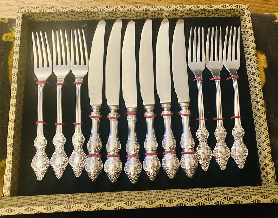 Komplet sztućców, ZSRR, 1987 r,