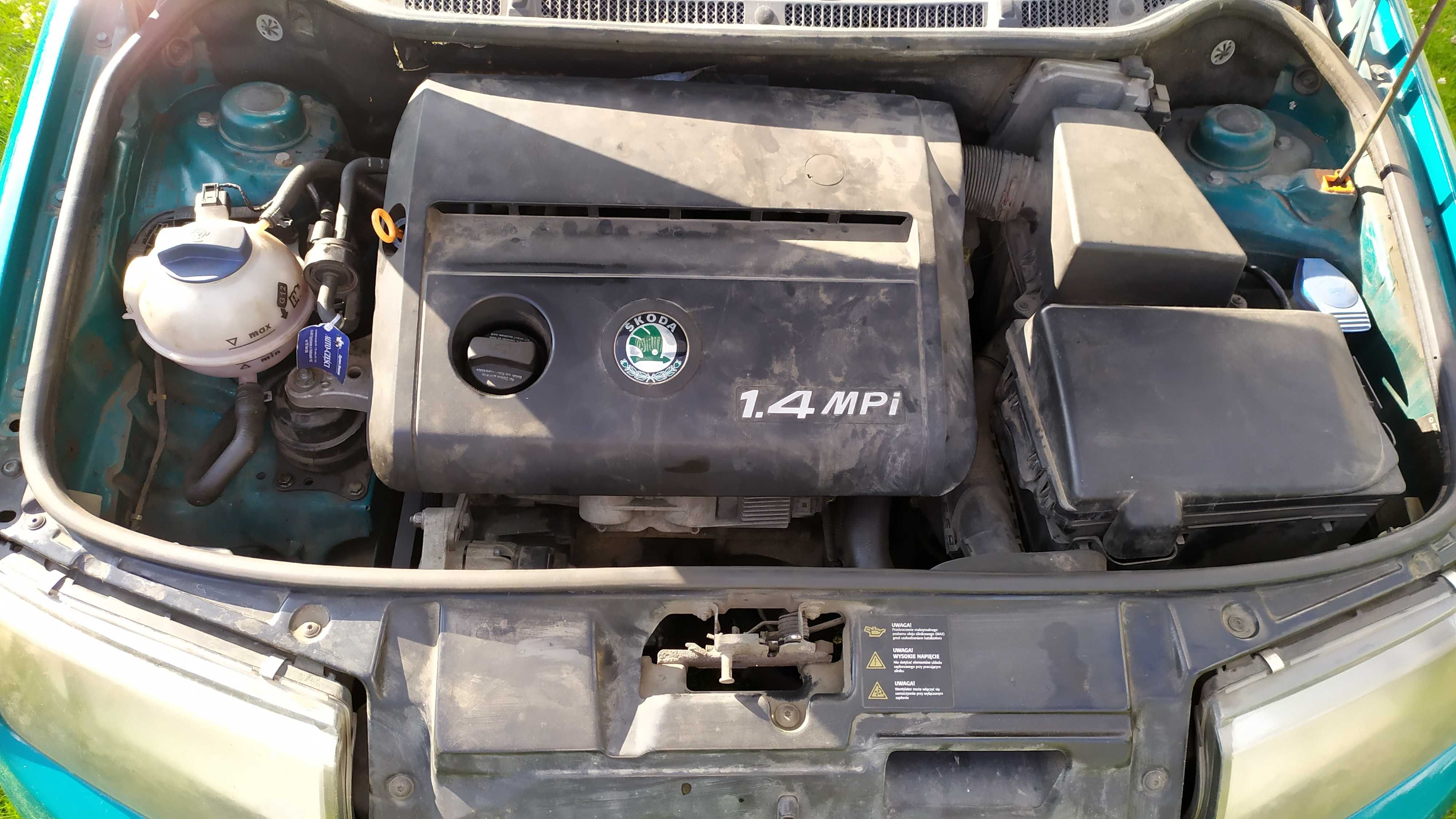 Skoda Fabia 1.4 MPI 2003r 145 000km uszkodzona