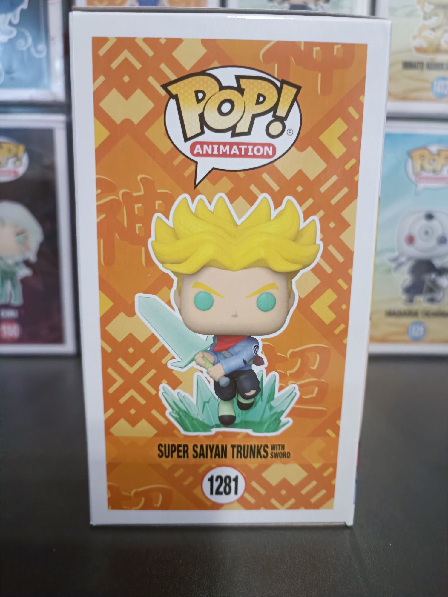 Funko Pop Dragon Ball Super Saiyan Trunks with Sword 1281 Glow