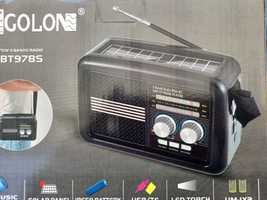 Radio  Solarne sieciowo-bateryjne FM Golon RX-BT3600S PROMOCJA