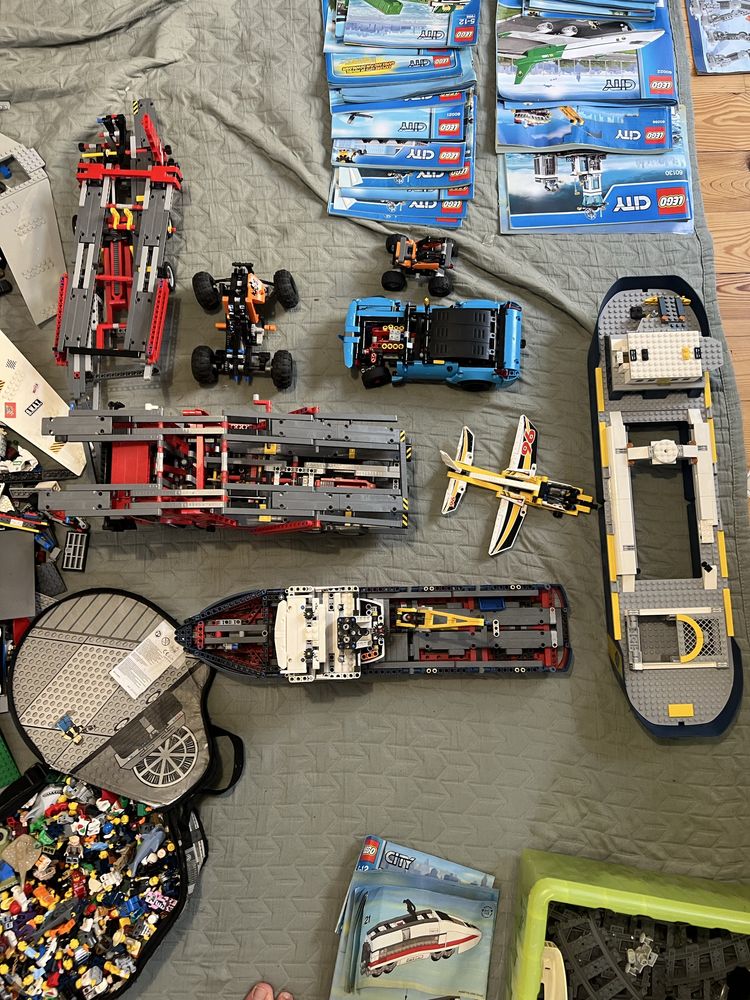 Klocki Lego 50kg , 1,5 kg figurek kilkanaście zestawów