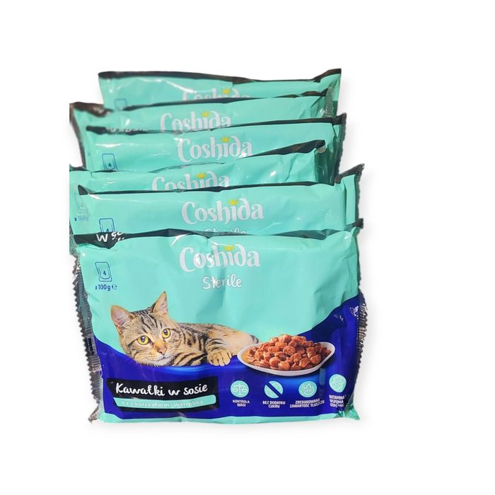 Karma dla kota po sterylizacji 36 saszetek