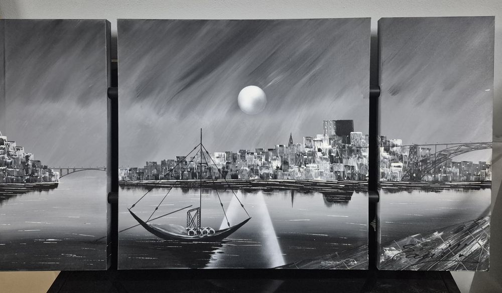 Quadro (composto de 3 quadros)