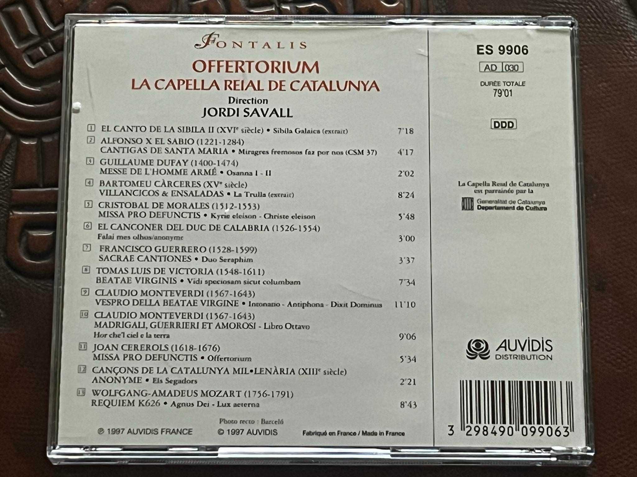 La Capella Reial De Catalunya - CD - stan EX!