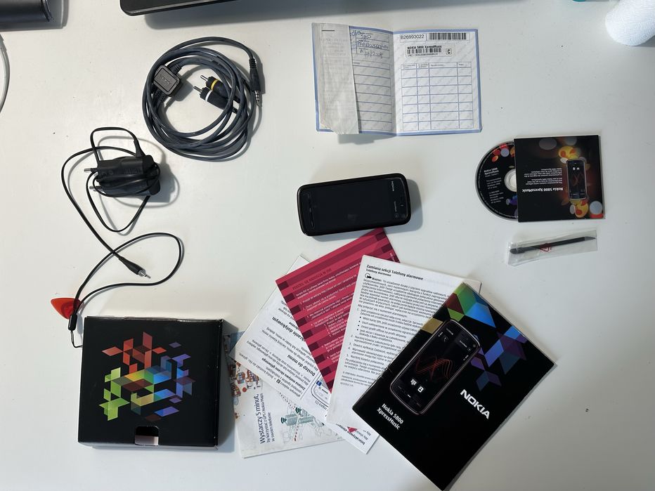 Nokia 5800 + moduł GPS LD-3W