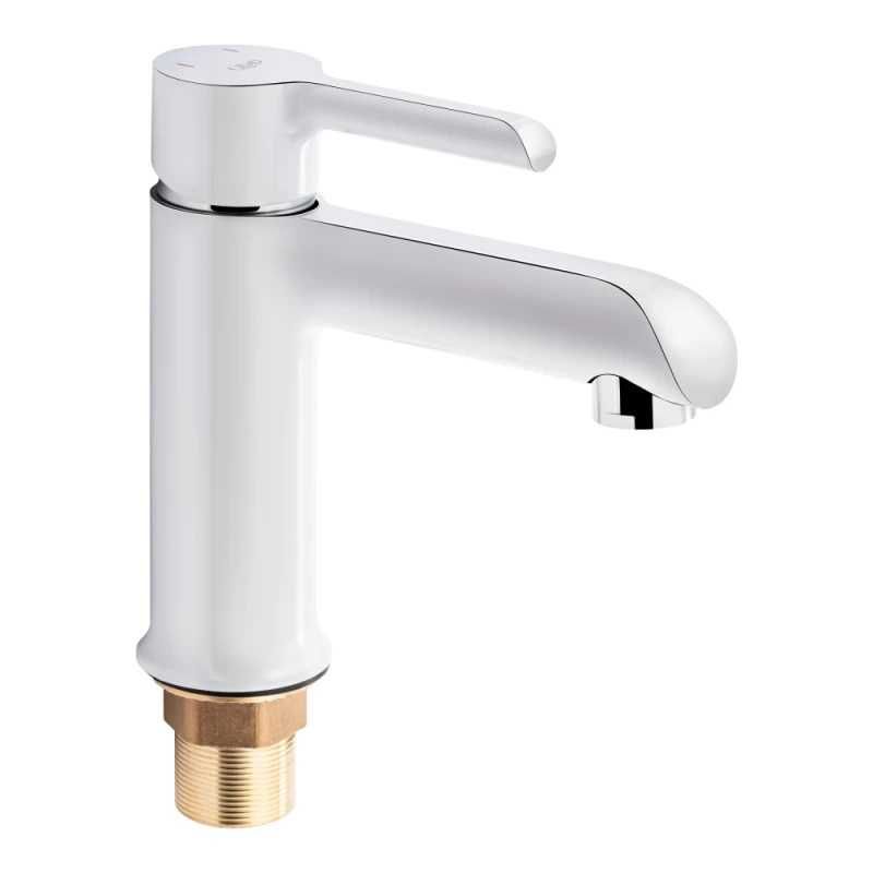 Душова система Grand 1004 та кран для раковини Grand 001F, White Qtap.