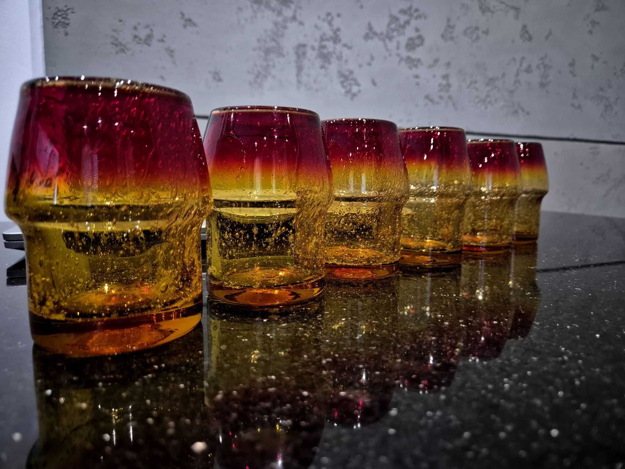 6x Szklanki pocisk Z Horbowy antico RETRO