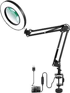 lampa powiększająca podświetlana led