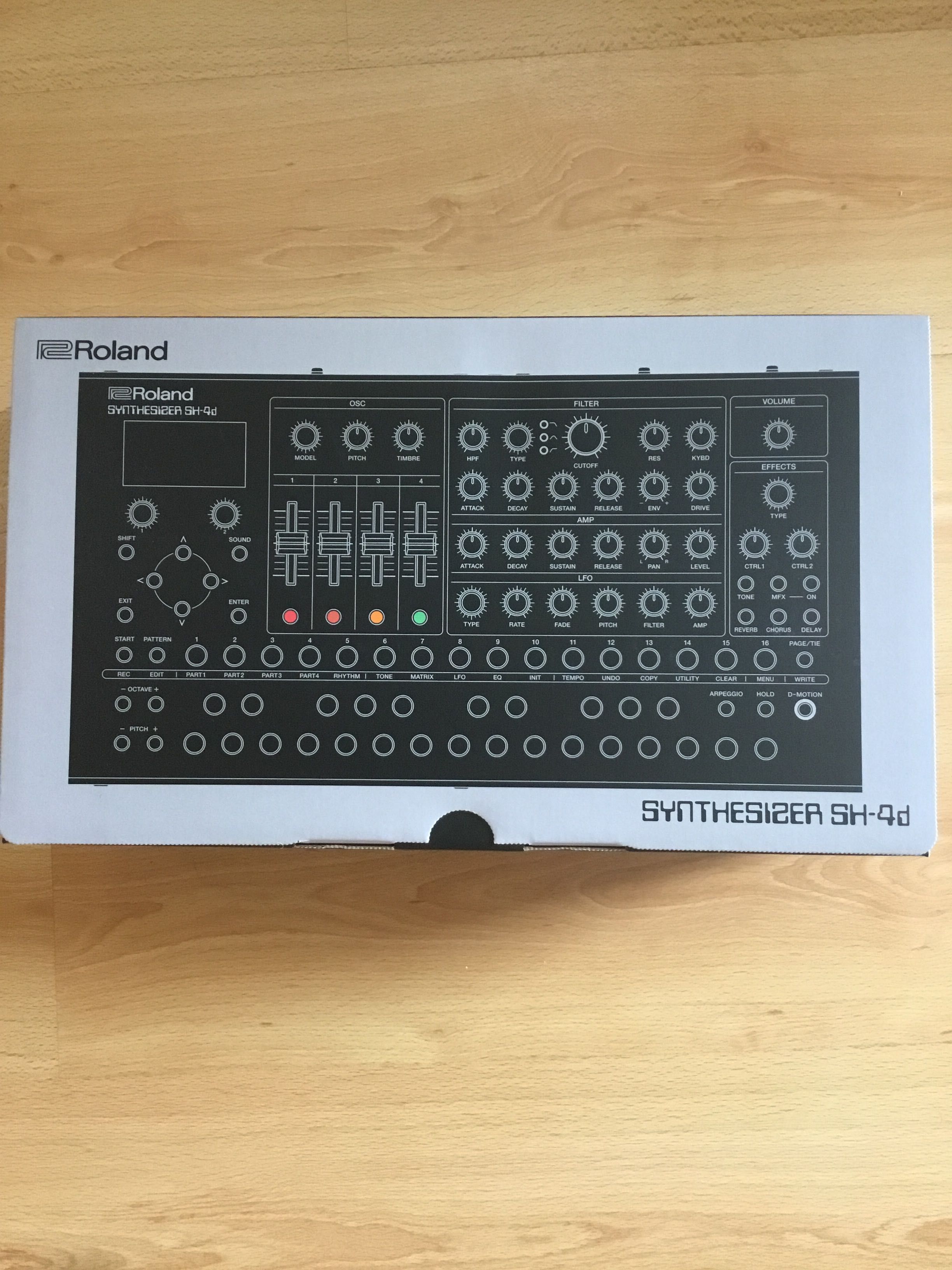 Roland sh4d groovebox